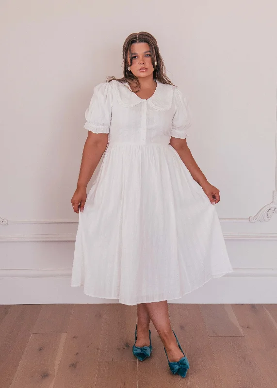 Midi dresses with sheer panels for a touch of allure Pyper Dress