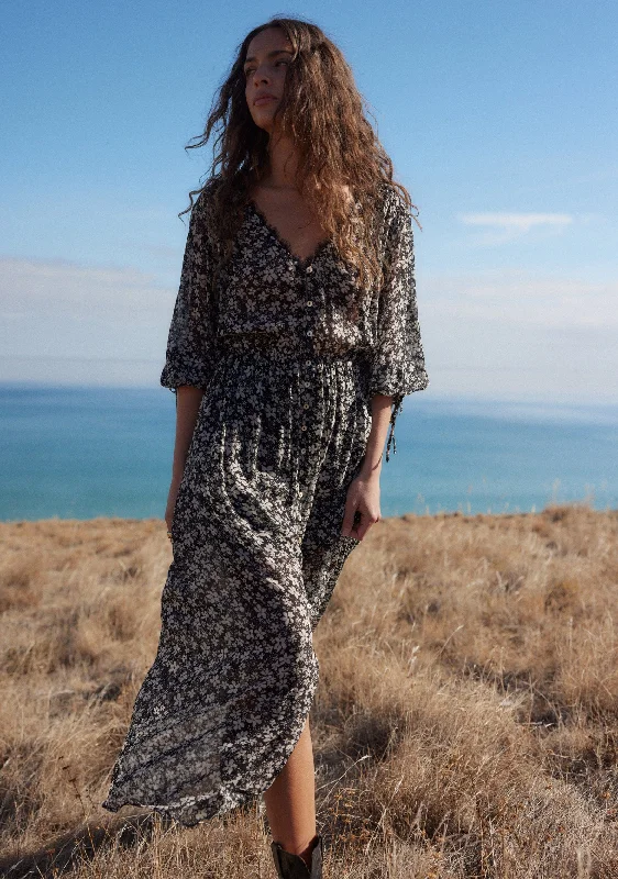 Midi dresses with button - down skirts for a unique and functional design Serena Midi Dress Midi dresses with button - down skirts for a unique and functional design Serena Midi Dress