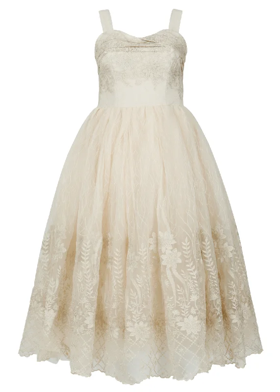 Midi dresses with cold - shoulder cutouts for a trendy style Brigette Dress
