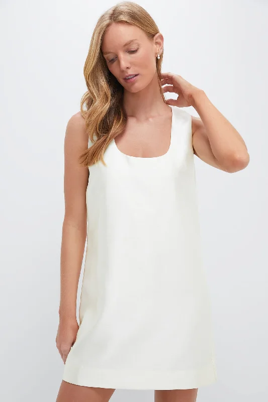 Midi dresses with polka dot prints for a playful summer outfit Ivory Dupioni Mollie Dress Midi dresses with polka dot prints for a playful summer outfit Ivory Dupioni Mollie Dress