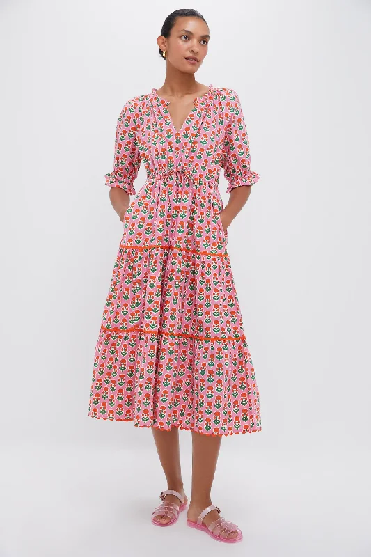 Sheath midi dresses with beaded embellishments for a formal occasion Marigold Buta Calypso Dress Sheath midi dresses with beaded embellishments for a formal occasion Marigold Buta Calypso Dress
