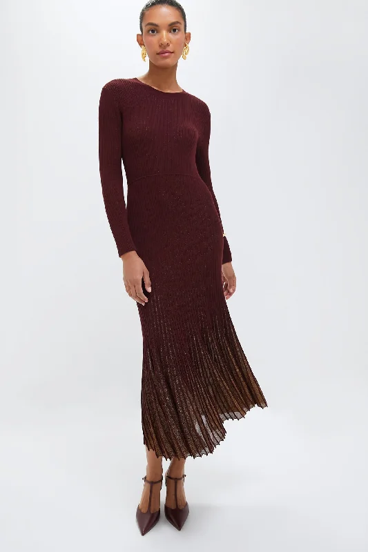Midi dresses with patchwork patterns for a one - of - a - kind style Amaranthus Mila Dress