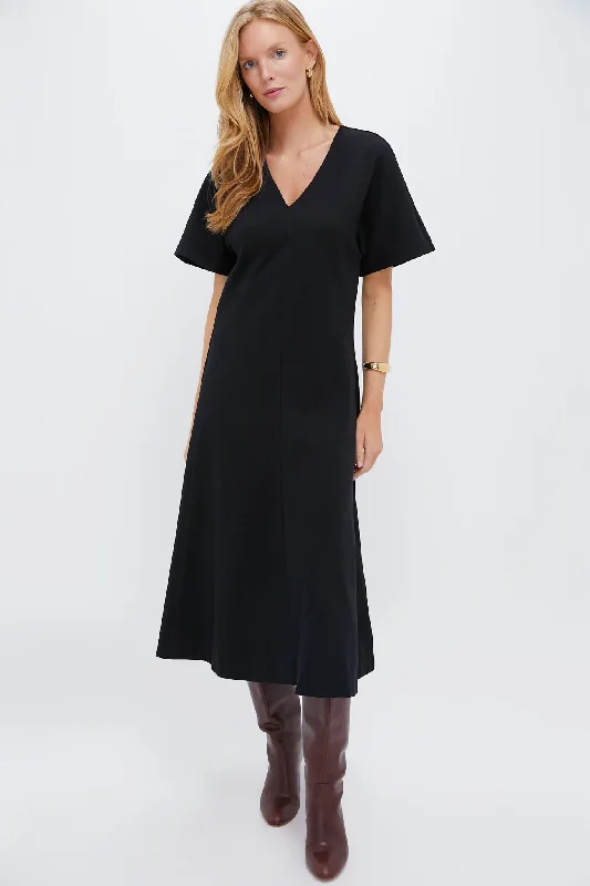 Midi dresses with bow accents for a sweet and charming look Onyx Annalee Dress