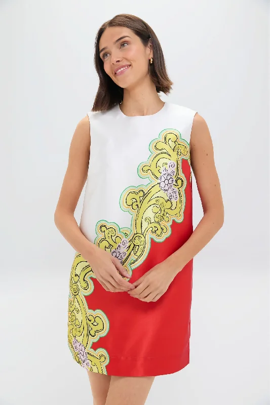 Midi dresses with embroidered accents for a unique and detailed design Multi Sierra Mini Dress