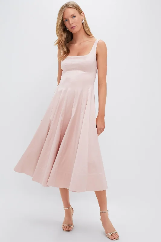 Midi dresses with geometric cutouts for a contemporary and edgy look Ballet Wells Dress
