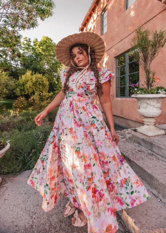 Midi dresses with halter necks for a stylish and comfortable option Fleur Dress