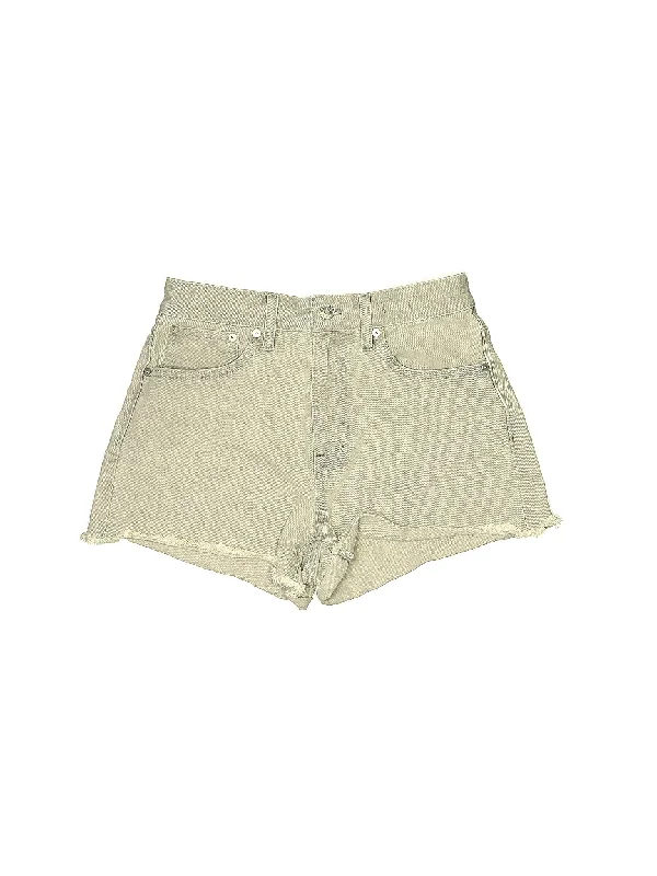 Women's Lace - Trimmed Shorts in White for a Romantic and Elegant OutfitHigh-Rise Denim Shorts in Light Wash Women's Lace - Trimmed Shorts in White for a Romantic and Elegant OutfitHigh-Rise Denim Shorts in Light Wash