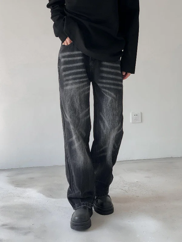 Stretch women jeans for enhanced mobility and comfortRelaxed Fit Straight-leg Jeans