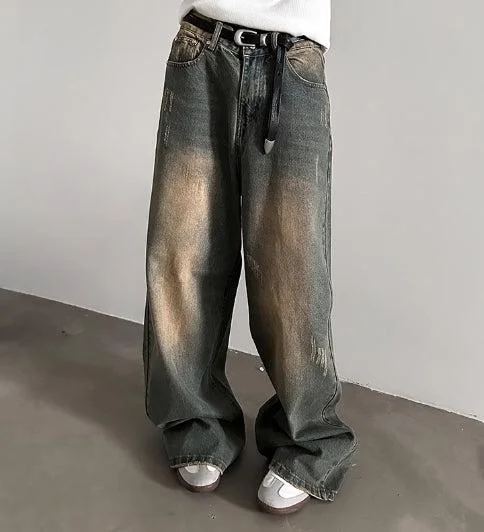 Cargo women jeans with multiple pockets for added functionalityRipple Distressed Yellow Washed Jeans Cargo women jeans with multiple pockets for added functionalityRipple Distressed Yellow Washed Jeans