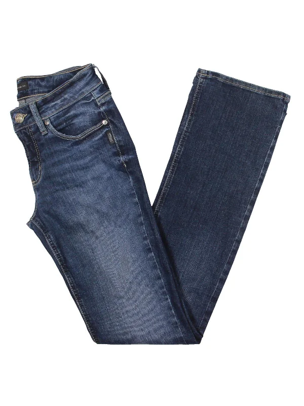 Ripped women jeans for a rebellious and fashion - forward styleSuki Womens Denim Mid Rise Bootcut Jeans Ripped women jeans for a rebellious and fashion - forward styleSuki Womens Denim Mid Rise Bootcut Jeans