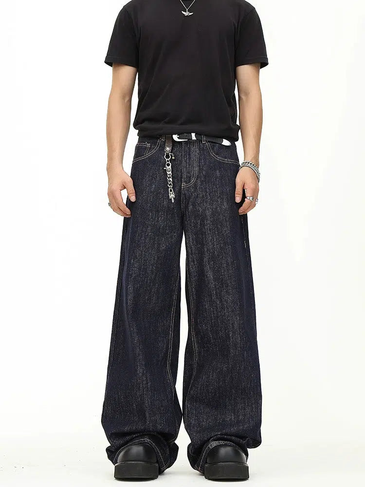 Embellished women jeans with studs or rhinestones for a glamorous touchWide-Leg Straight Jeans