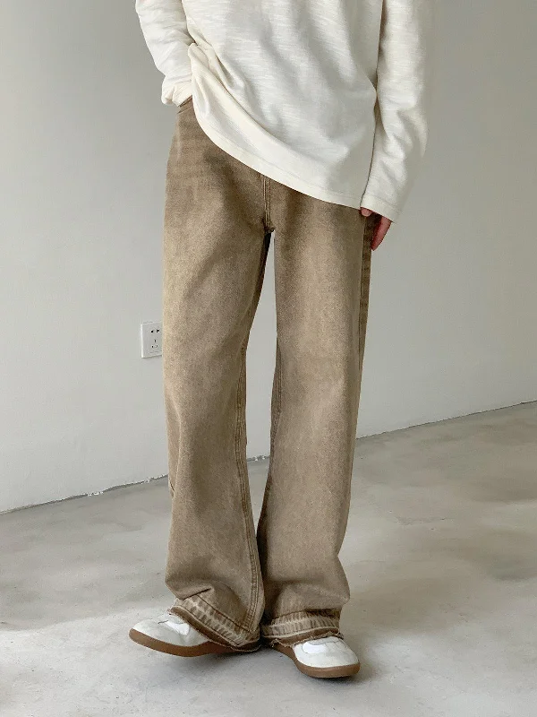 High - waisted women jeans for a flattering silhouetteWide-leg Straight-leg Jeans