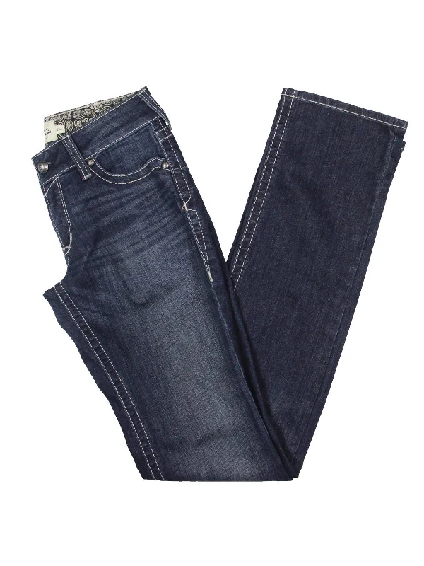 Straight - leg women jeans with a classic and timeless appealWomens Mid-Rise Whisker Wash Bootcut Jeans Straight - leg women jeans with a classic and timeless appealWomens Mid-Rise Whisker Wash Bootcut Jeans