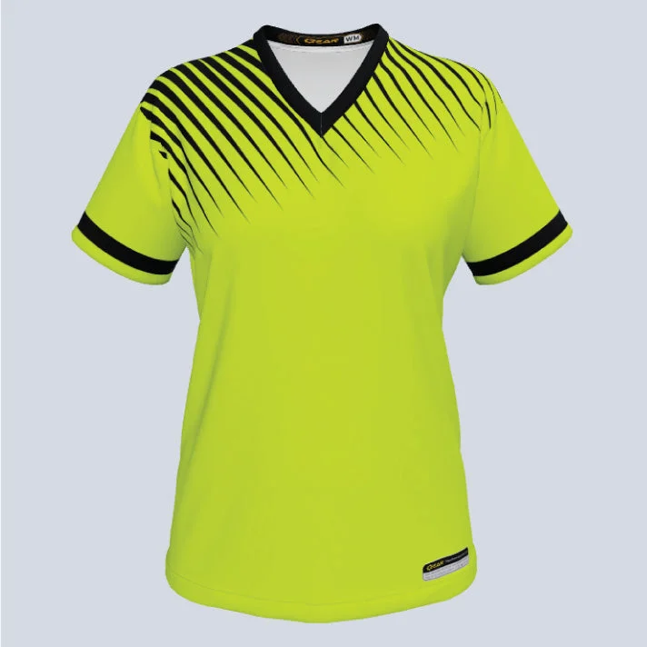 Women's jersey with a fitted silhouetteLadies Rays V-Neck Custom Jersey