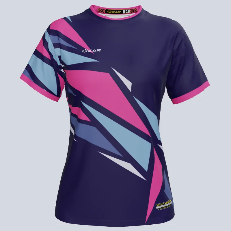 Breathable cotton women's jersey for everyday comfortCustom Team Ladies Breach Jersey