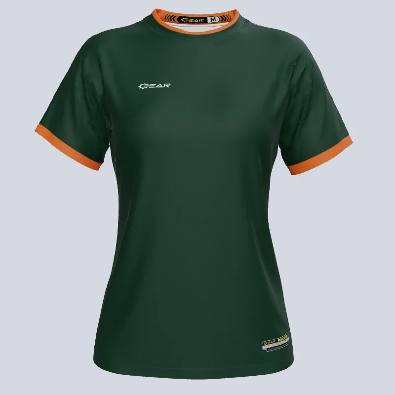 Long - sleeve women's jersey for cooler daysCustom Team Ladies Core Soccer Jersey