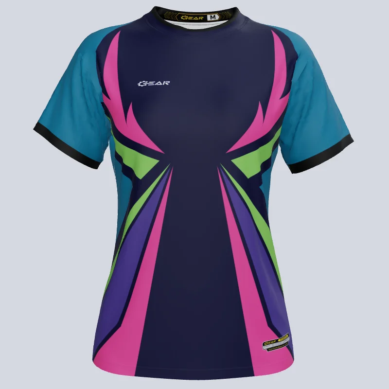 White women's jersey for a clean and fresh appearanceCustom Team Ladies Pheonix Jersey