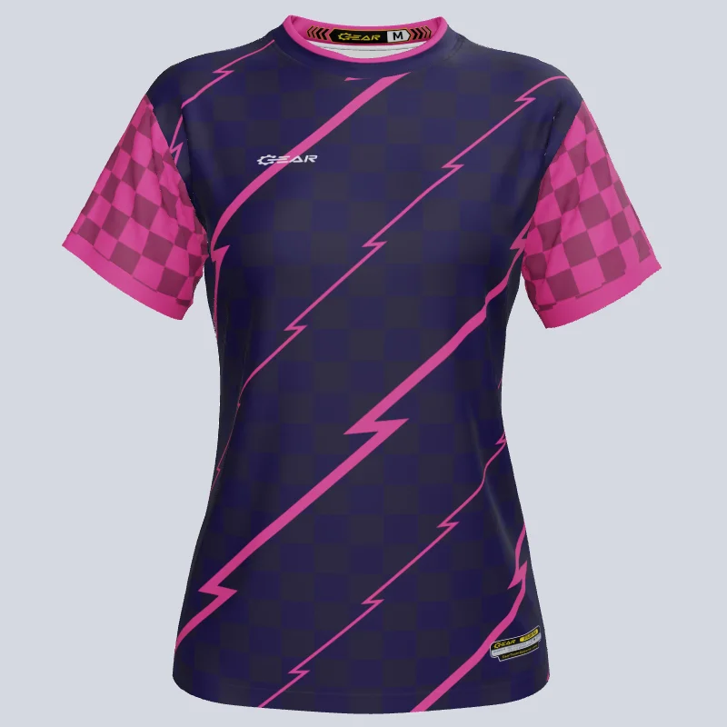 Long - sleeve women's jersey for cooler daysCustom Team Ladies Zap Jersey