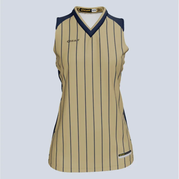 Women's jersey for pregnant women (maternity jersey)Ladies Core Razor Back Sleeveless Custom Softball Jersey