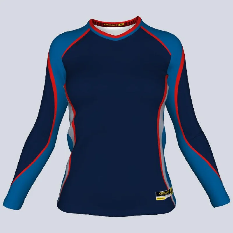 Women's jersey with a scoop - neck styleLadies Fitted Oasis Jersey