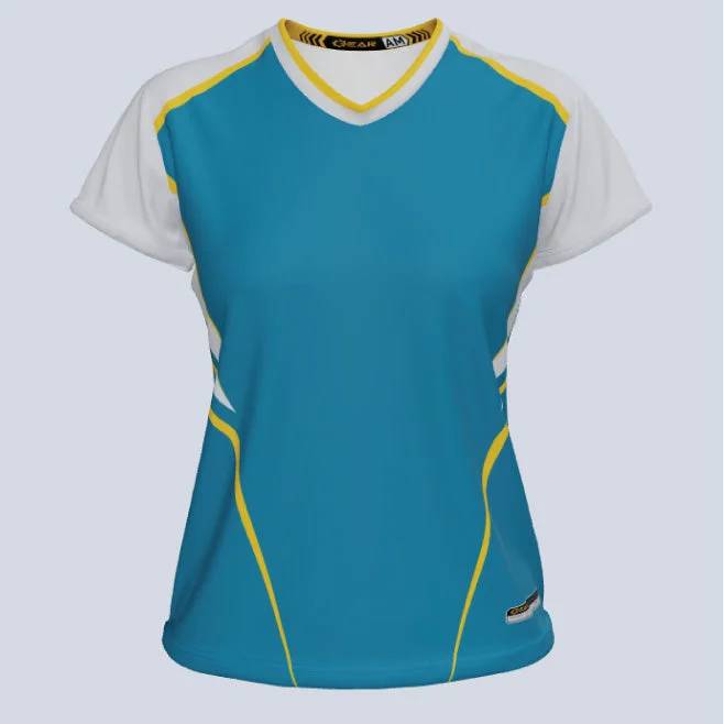 Stretch - knit women's jersey for a flexible fitLadies Mystic Cap Sleeve Jersey