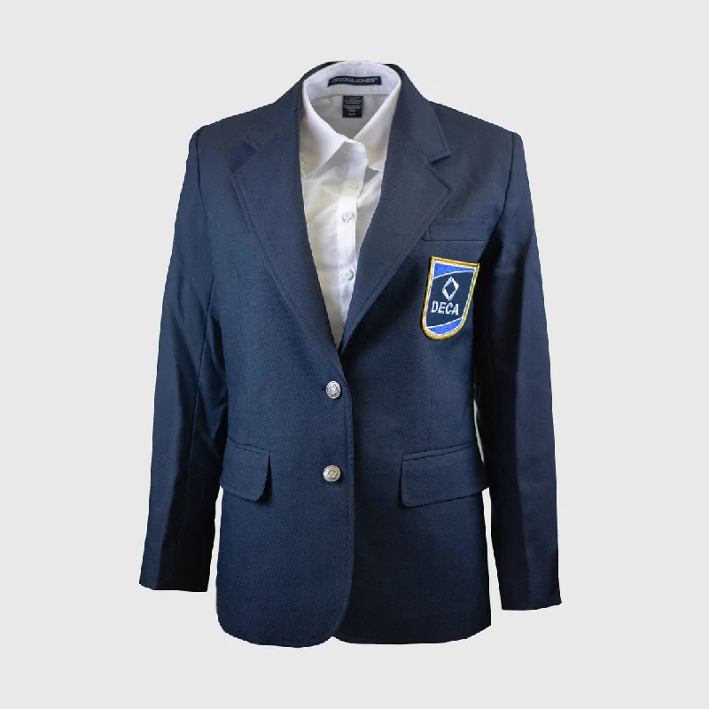 Women's jersey with moisture - wicking fabric for sportsLadies' Official DECA Blazer Women's jersey with moisture - wicking fabric for sportsLadies' Official DECA Blazer