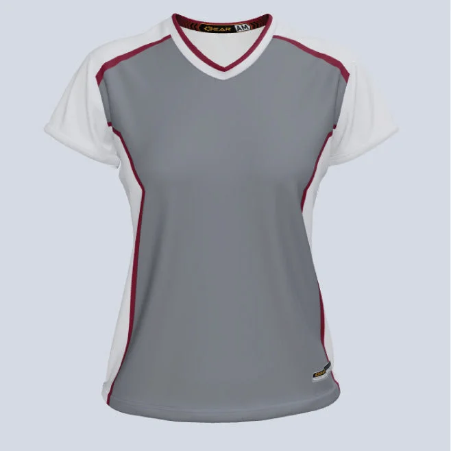 Women's jersey for tennis matchesLadies Saga Cap Sleeve Jersey