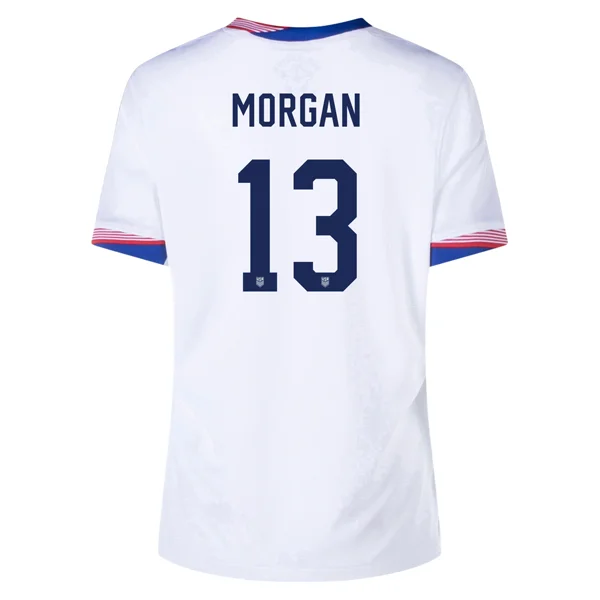 Women's jersey for Pilates sessionsNike Womens United States Alex Morgan Home Jersey 24/25 (White) Women's jersey for Pilates sessionsNike Womens United States Alex Morgan Home Jersey 24/25 (White)