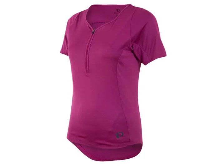 Floral - printed women's jersey for a stylish lookPearl Izumi Canyon Short Sleeve MTB Jersey - Womens - Purple Wine