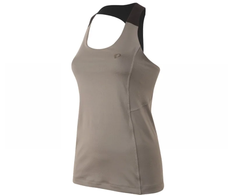 Breathable cotton women's jersey for everyday comfortPearl Izumi Elite Escape Tank Top - Womens - Smoked Pearl Parquet Stripe