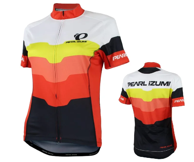 Women's jersey for cycling activitiesPearl Izumi Elite LTD Short Sleeve Road Jersey - Womens - Living Coral