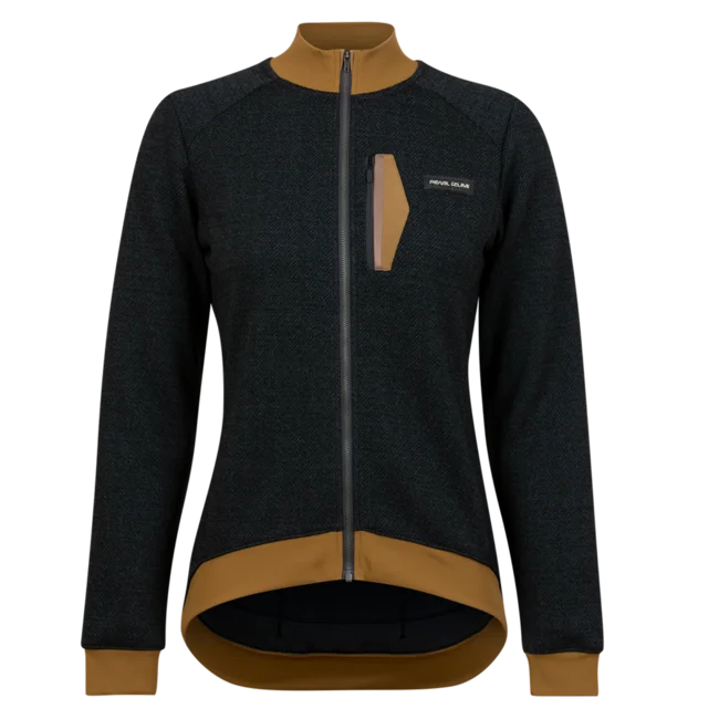 Women's jersey for gym workoutsPearl Izumi Expedition Thermal Long Sleeve Cycling Jersey - Womens - Dark Ink-Toffee
