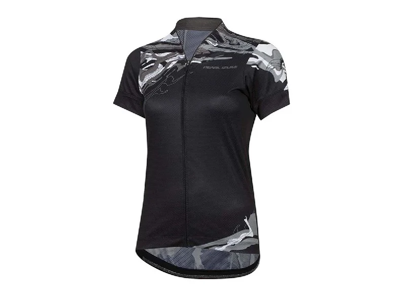 Animal - print women's jersey for a trendy edgePearl Izumi LTD Short Sleeve MTB Jersey - Womens - Black-Smoked-Pearl Phyllite Animal - print women's jersey for a trendy edgePearl Izumi LTD Short Sleeve MTB Jersey - Womens - Black-Smoked-Pearl Phyllite