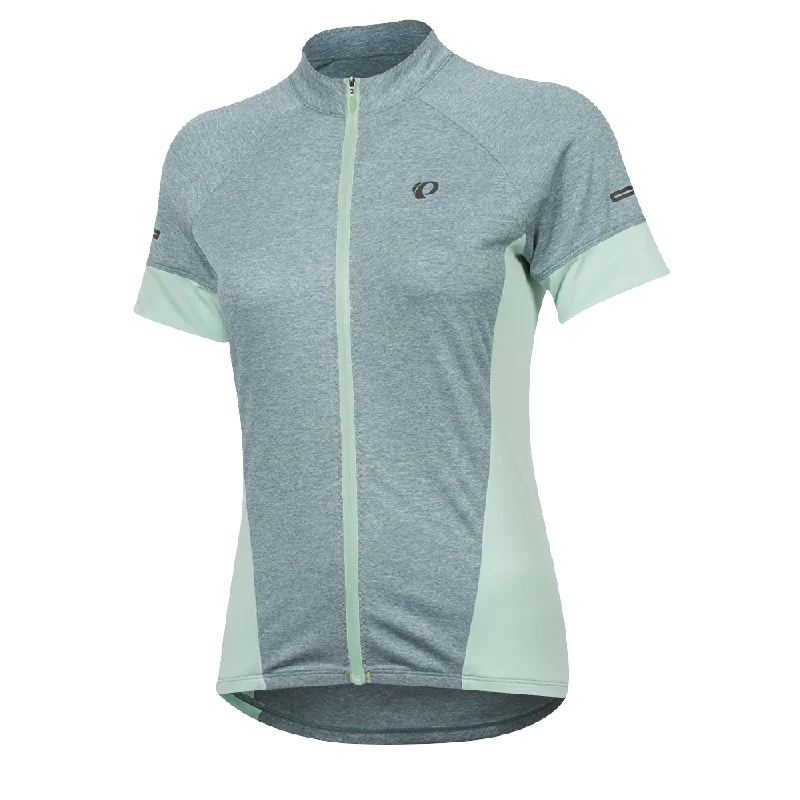 Women's jersey with antibacterial treatment for freshnessPearl Izumi Select Escape Short Sleeve Jersey - Womens - Arctic-Mist Green Women's jersey with antibacterial treatment for freshnessPearl Izumi Select Escape Short Sleeve Jersey - Womens - Arctic-Mist Green