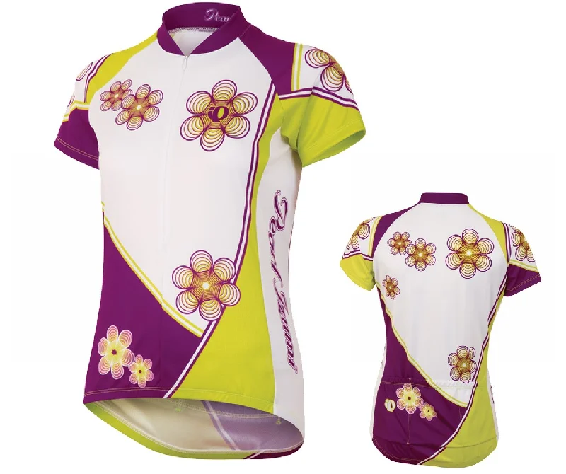 Women's jersey for Pilates sessionsPearl Izumi Select Ltd Short Sleeve Road Jersey - Womens - Orchid Spiral