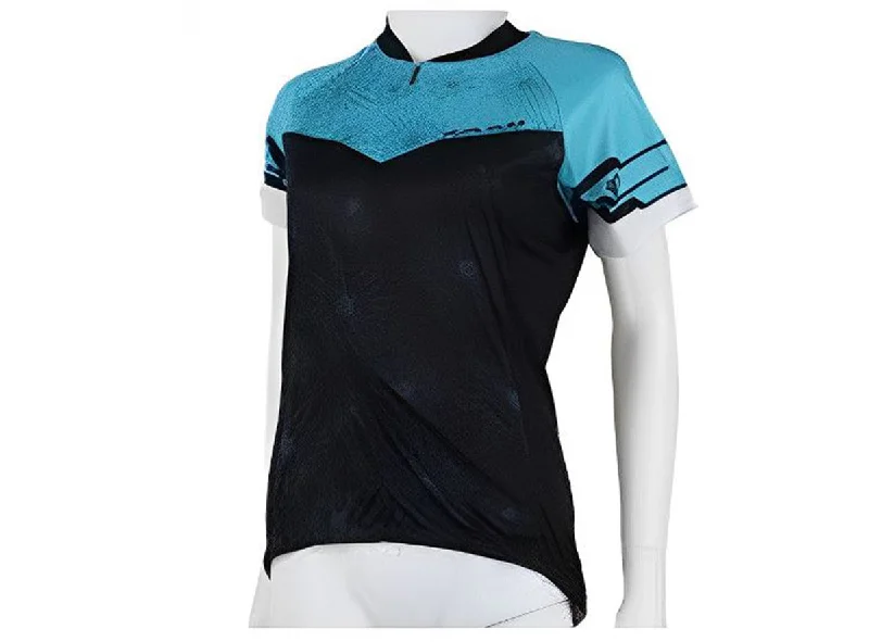 Women's jersey for team sports such as basketballPearl Izumi Select Ltd Short Sleeve Road Jersey - Womens - Vintage-Flower Blue