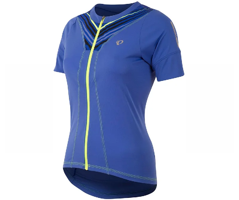 Women's jersey for beach sportsPearl Izumi Select Pursuit Short Sleeve Road Jersey - Womens - Dazzling Blue Whirl