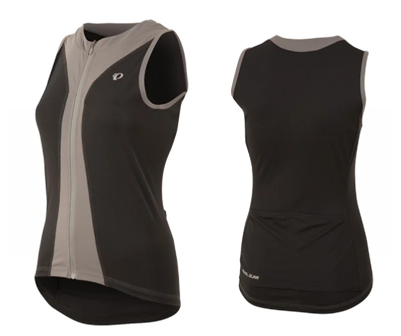 Animal - print women's jersey for a trendy edgePearl Izumi Select Pursuit Sleeveless Road Jersey - Womens - Black-Smoked Pearl Animal - print women's jersey for a trendy edgePearl Izumi Select Pursuit Sleeveless Road Jersey - Womens - Black-Smoked Pearl