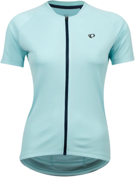 Women's jersey with a mesh panel for ventilationPearl Izumi Sugar Short Sleeve Road Jersey - Womens - Air-Navy Women's jersey with a mesh panel for ventilationPearl Izumi Sugar Short Sleeve Road Jersey - Womens - Air-Navy