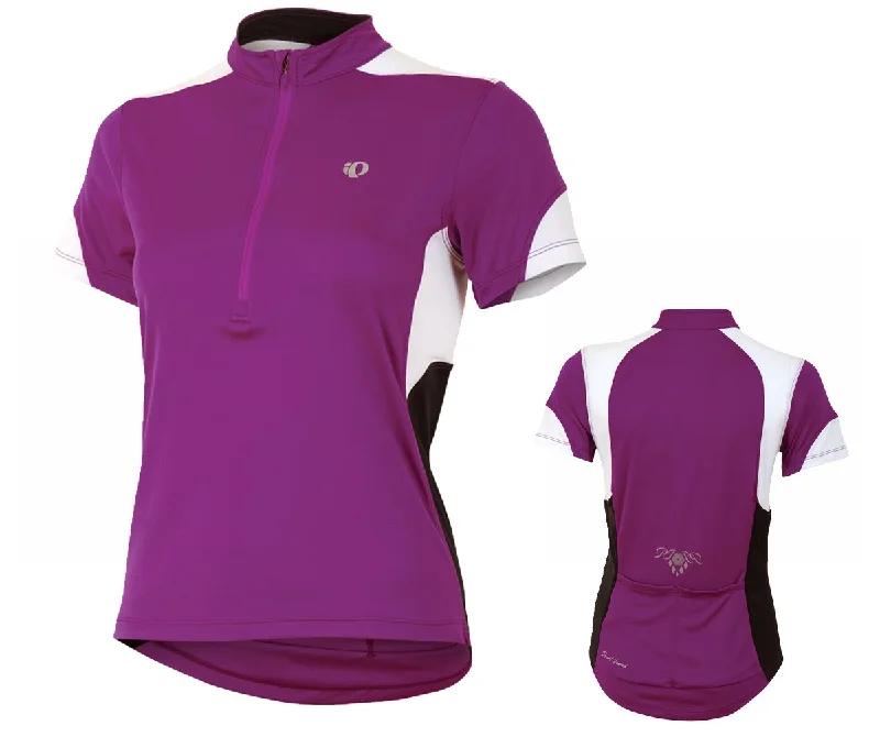 Embroidered women's jersey with intricate designsPearl Izumi Sugar Short Sleeve Road Jersey - Womens - Orchid