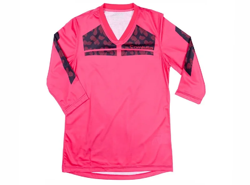 Women's jersey for Pilates sessionsSombrio Tyvekia MTB Jersey - Womens - Pink