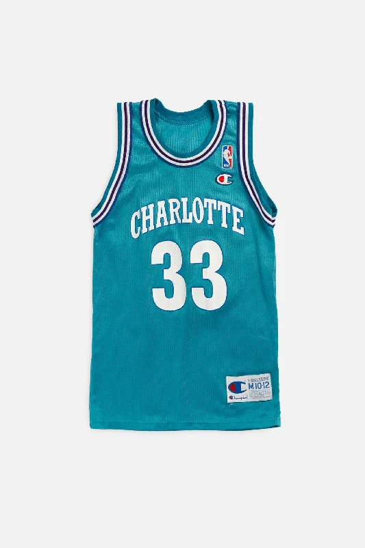 Women's jersey for dance workoutsVintage Charlotte Hornets NBA Jersey - Women's XXS