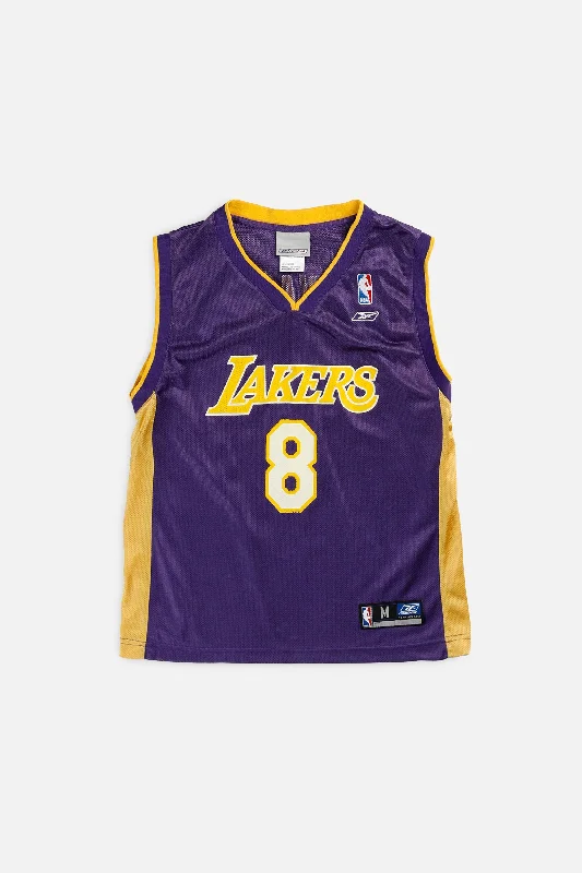 Women's jersey with a geometric printVintage LA Lakers NBA Jersey - Women's XS