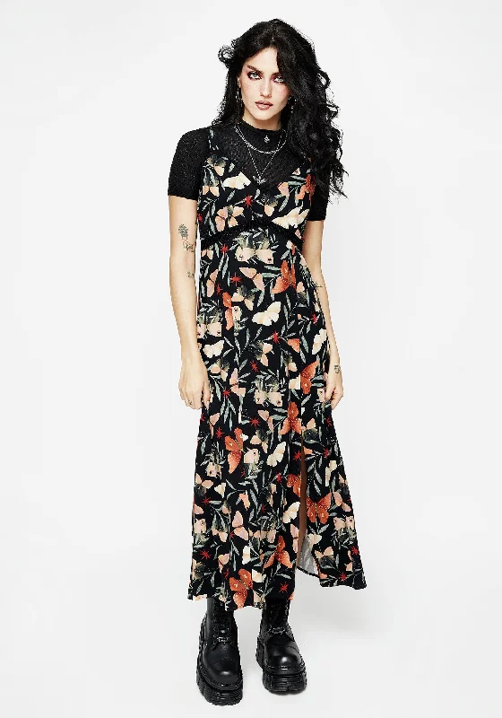 Off - the - Shoulder Women Dress for a Romantic and Feminine LookMariposa Midaxi Cami Dress
