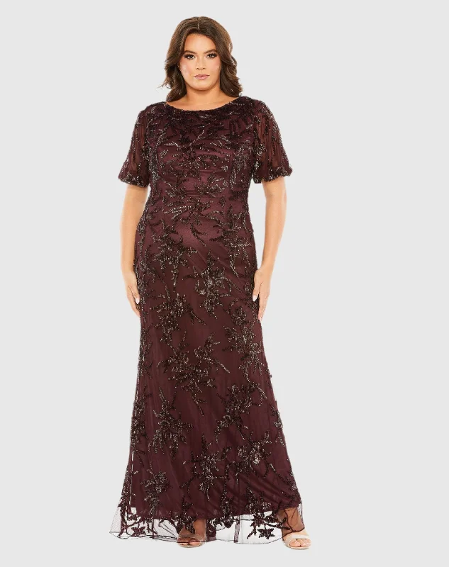 Pleated Women Dress with a Timeless and Elegant Texture Pleated Women Dress with a Timeless and Elegant Texture Puff Short Sleeve Embellished Gown Pleated Women Dress with a Timeless and Elegant Texture Pleated Women Dress with a Timeless and Elegant Texture Puff Short Sleeve Embellished Gown