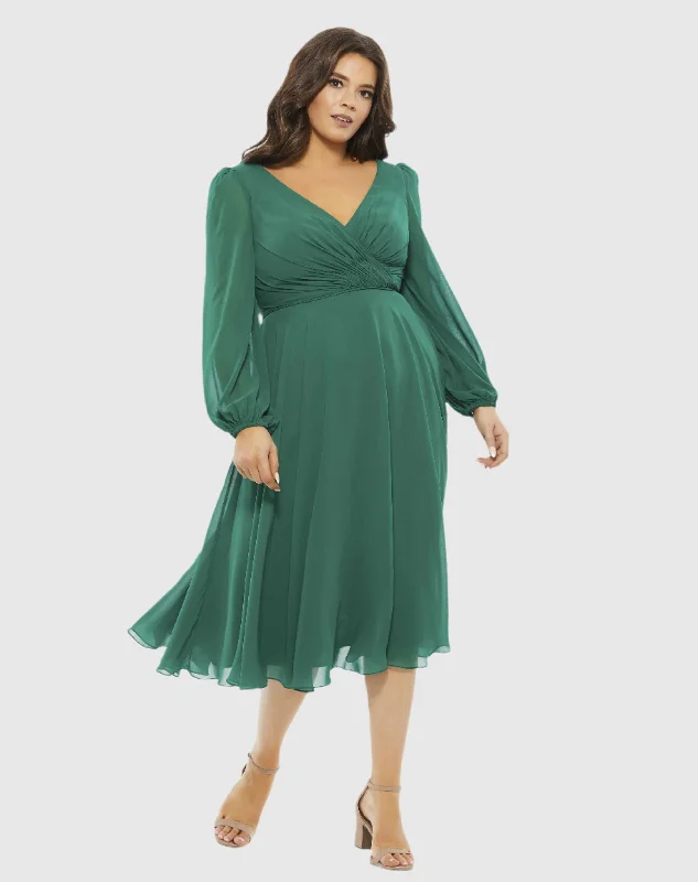 Backless Women Dress for a Sexy and Alluring Look at Evening Events Backless Women Dress for a Sexy and Alluring Look at Evening Events Chiffon Bishop Sleeve Surplice Dress (Plus) Backless Women Dress for a Sexy and Alluring Look at Evening Events Backless Women Dress for a Sexy and Alluring Look at Evening Events Chiffon Bishop Sleeve Surplice Dress (Plus)