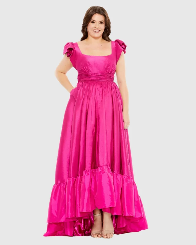 Sleeveless Women Dress in Bright Colors for Summer Parties Sleeveless Women Dress in Bright Colors for Summer Parties Flutter Sleeve A Line High Low Ruffle Hem Gown (Plus) Sleeveless Women Dress in Bright Colors for Summer Parties Sleeveless Women Dress in Bright Colors for Summer Parties Flutter Sleeve A Line High Low Ruffle Hem Gown (Plus)