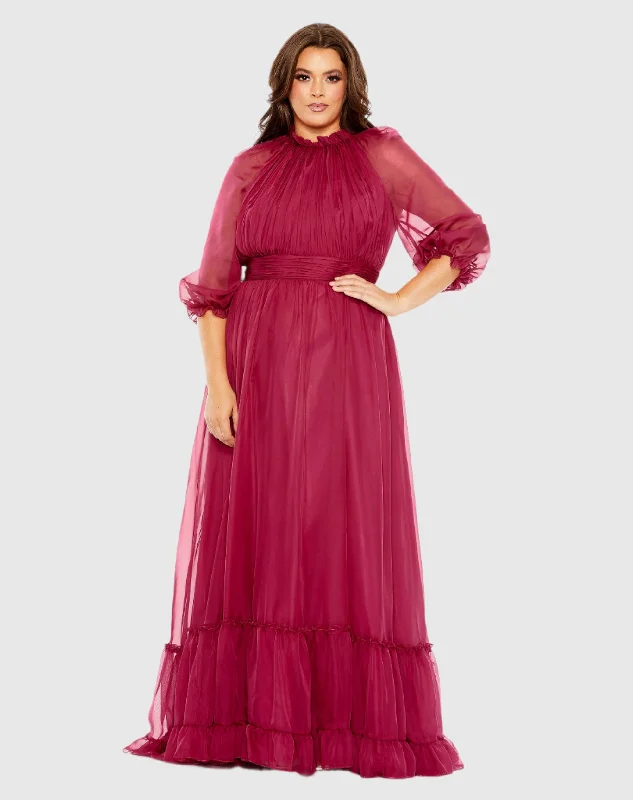 Sheath Women Dress with a Tailored Fit for a Professional Look Sheath Women Dress with a Tailored Fit for a Professional Look High Neck Puff Sleeve Tiered A Line Gown