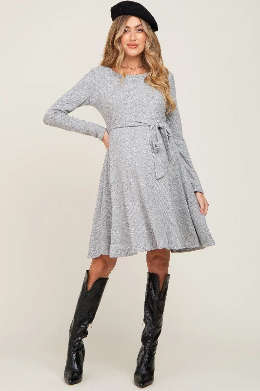 Backless Women Dress for a Sexy and Alluring Look at Evening Events Backless Women Dress for a Sexy and Alluring Look at Evening Events Heather Grey Soft Rib Knit Sash Tie Maternity Dress Backless Women Dress for a Sexy and Alluring Look at Evening Events Backless Women Dress for a Sexy and Alluring Look at Evening Events Heather Grey Soft Rib Knit Sash Tie Maternity Dress