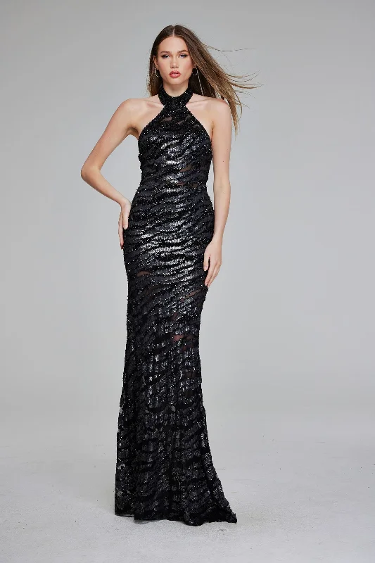 Plus Size Women Dress with a Flattering A - Line Cut for Comfort and Style Plus Size Women Dress with a Flattering A - Line Cut for Comfort and Style Jovani 40180